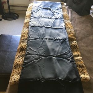 Devi Kroell silk black wrap/scarf